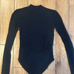 Intimately Free People knit black body suit